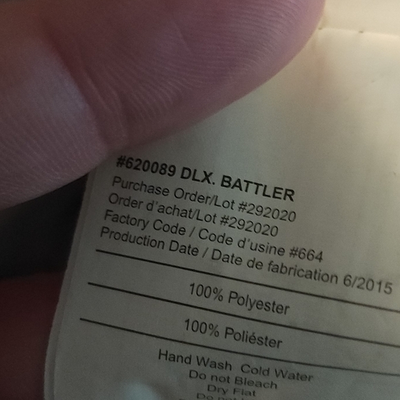 Star Wars Finn DLX Battler Costume small - Picture 11 of 12